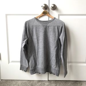 JCrew Men’s M Grey Vintage Fleece Sweatshirt
